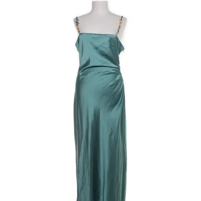 Långklänning (Grön) från Zara Elastan, Polyester