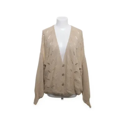 Cardigan (Beige) from Heart Kiss Acrylic, Cotton