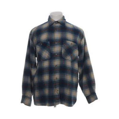Flanellen overhemd (Blauw, Beige, Rood) van UB.352 Acryl