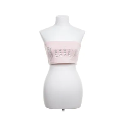 Tube top (Roze, Meerkleurig) van Juicy Couture Katoen, Elastaan