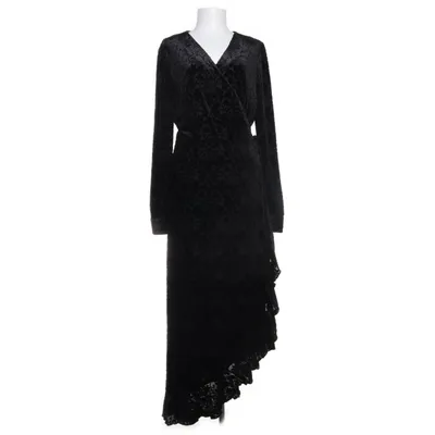 Wikkeljurk (Zwart) van Voodoo Vixen Elastaan, Polyester