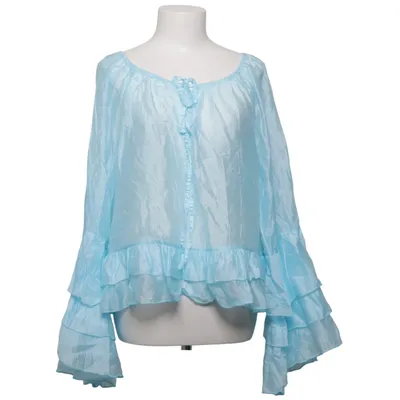 Blouse (Bleu) de New Collection Polyester, Tencel