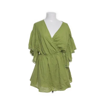 Wrap top (Green) from Shein Curve Cotton