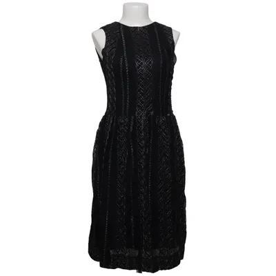 Dress (Black, Silver) from PS... Metallic fiber, Polyamide, Viscose