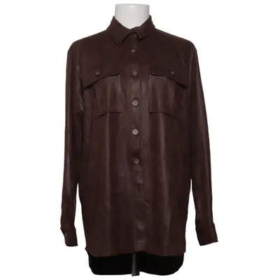 Surchemise (Marron) de Luxzuz Élasthane, Polyester