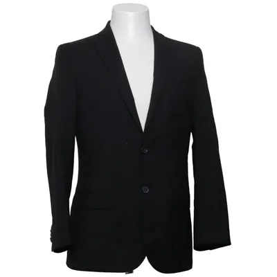 Blazer (Black) from Angelico Polyester, Wool