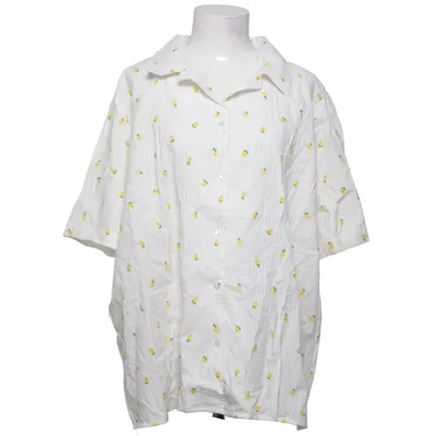 Chemise à manches courtes (Blanc, Jaune, Multicolore) de Boohoo Coton