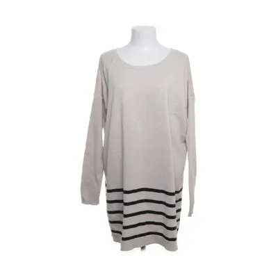 Langærmet t-shirt (Beige, Sort) fra Frk. Økologisk bomuld