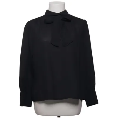 Strikblouse (Zwart) van Moking Top Katoen, Polyester