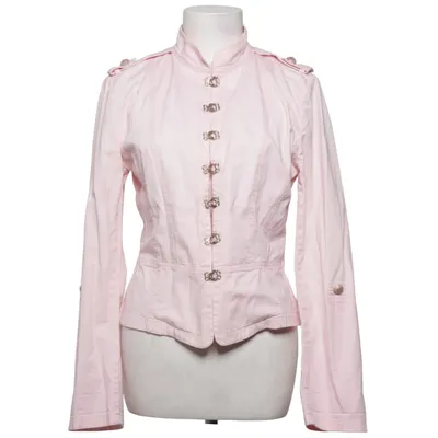 Blazer (Pink) from Oui Set Cotton, Elastane