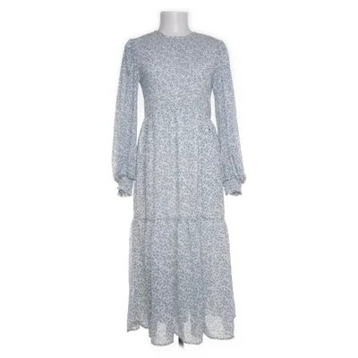 Långklänning (Vit, Blå) från Nümph Polyester, Viskos