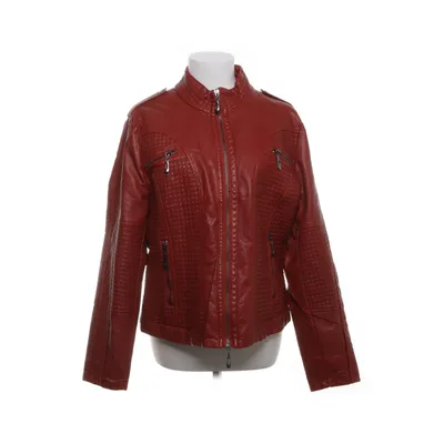Jacket (Red) from Estelle Jolie Polyester, Polyurethane