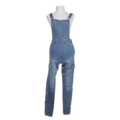 Dungarees (Blue) from Divided by H&M Cotton, Polyester, Elastane