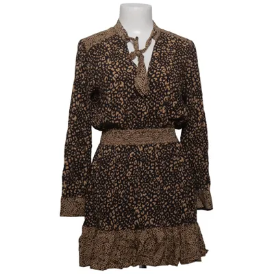 Robe (Beige, Noir) de Zara Z1975 Denim Viscose