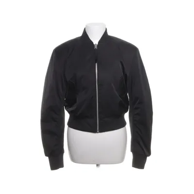Bomberjack (Zwart) van Mango Elastaan, Polyester