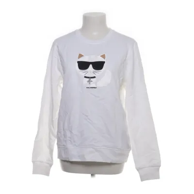 Collegetröja (Vit) från Karl Lagerfeld Bomull