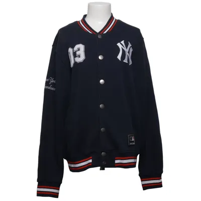 Collegejacka (Blå) från Majestic Athletic Bomull, Polyester