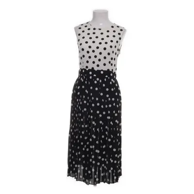 Jurk (Zwart, Wit) van Zara Elastaan, Polyester