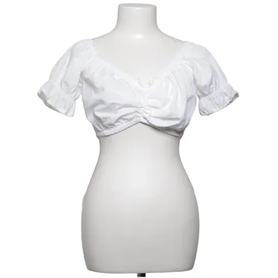Dirndlbluse (Hvid) fra Lekra Bomuld, Polyester