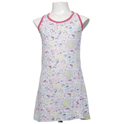 Dress (White, Multicolored) from Hello Kitty
