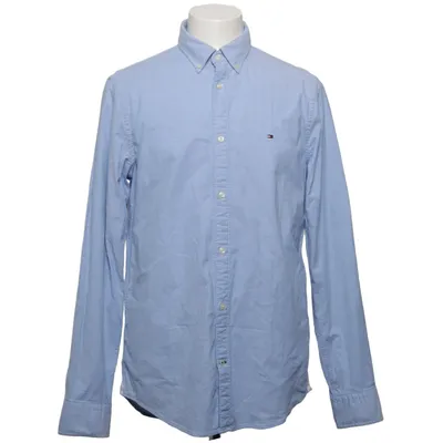 Chemise (Bleu) de Tommy Hilfiger Coton, Élasthane