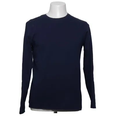 Langærmet t-shirt (Blå) fra Cedar Wood State Bomuld