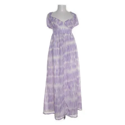Maxi dress (Purple, White) from ASOS Design Polyester
