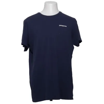 T-shirt (Blauw) van Patagonia Organisch katoen