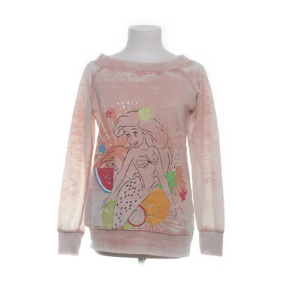 Collegetröja (Rosa, Vit, Flerfärgad) från Disneyland Paris Bomull, Polyester