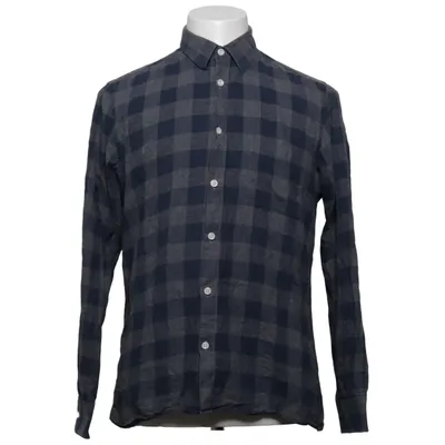 Flannel skjorte (Blå, Grå) fra HOPE by Ringstrand Söderberg