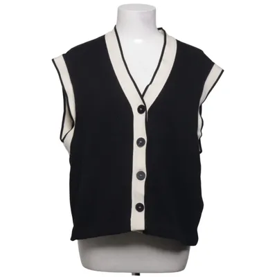 Gilet (Noir, Blanc) de Massimo Dutti Coton