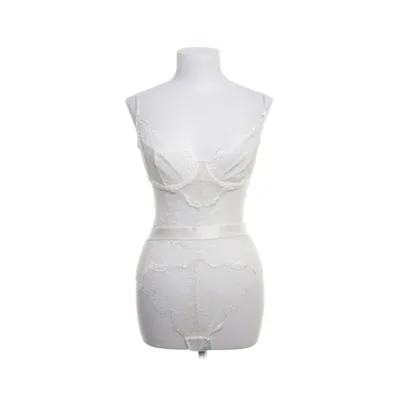 Lingerie body (White) from Ann Summers Cotton, Elastane, Polyamide, Polyester