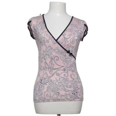 Top (Pink, Sort, Hvid) fra Tara Jarmon Elastan, Polyamid