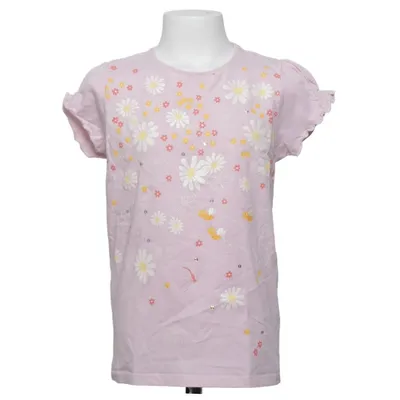 T-shirt (Roze, Meerkleurig) van Kids Katoen, Elastaan