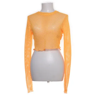 Crop top (Orange) från Bershka Elastan, Polyester