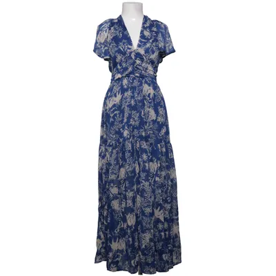 Långklänning (Blå, Vit) från Goa Polyester, Viskos