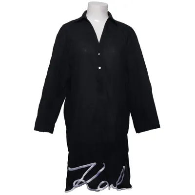 Beach dress (Black, White) from Karl Lagerfeld Beachwear Cotton