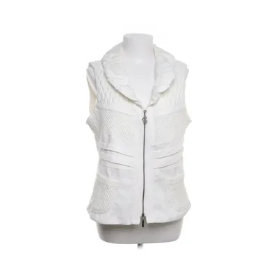 Outer vest (White) from Crisca Elastane, Polyester, Viscose