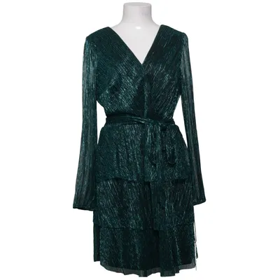 Robe (Vert, Noir) de Nicole Miller Fibre métallique, Polyester