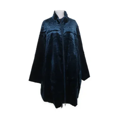 Jas (Blauw) van Selection by Ulla Popken Katoen, Polyester, Viscose