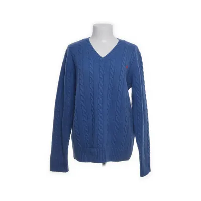 Pullover (Blue) from Raw Nylon, Wool