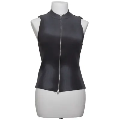 Vest (Gray) from Collusion Cotton, Elastane