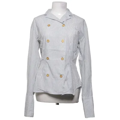 Skjorta (Vit, Svart) från Britt Sisseck Bomull