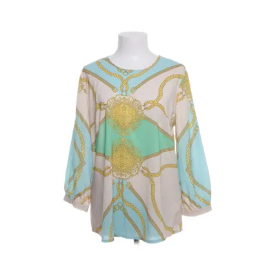 Blouse (Beige, Multicolored) from Koton Elastane, Polyester
