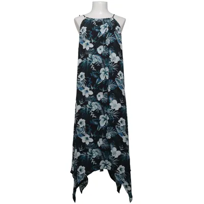 Robe longue (Noir, Bleu, Blanc) de Peacocks Polyester