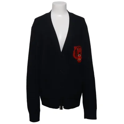 Cardigan (Bleu, Multicolore) de Sandro Acrylique, Laine
