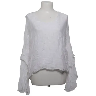 Blouse (Blanc) de Mirelle Élasthane, Soie, Viscose