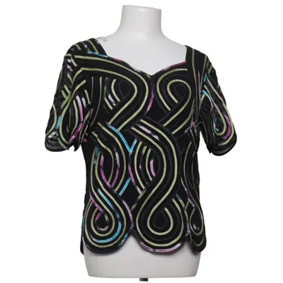 Top (Black, Multicolored) from Molly Jo Polyester