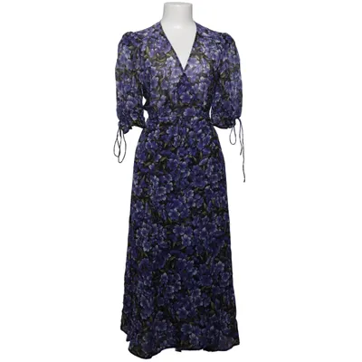 Wickelkleid (Lila, Schwarz, Grün) von The Kooples Polyester, Seide