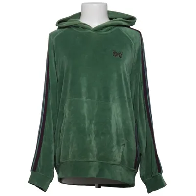 Hoodie (Green) from Needles Cotton, Polyester, Viscose